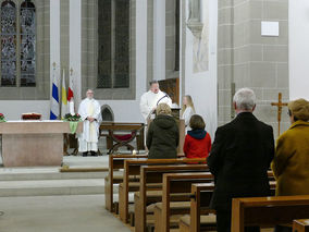 Lumen Christi - Auferstehungsmesse in St. Crescentius (Foto: Karl-Franz Thiede)